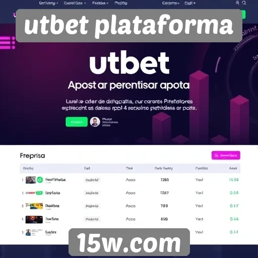Experiência do usuário na UTBet plataforma de apostas